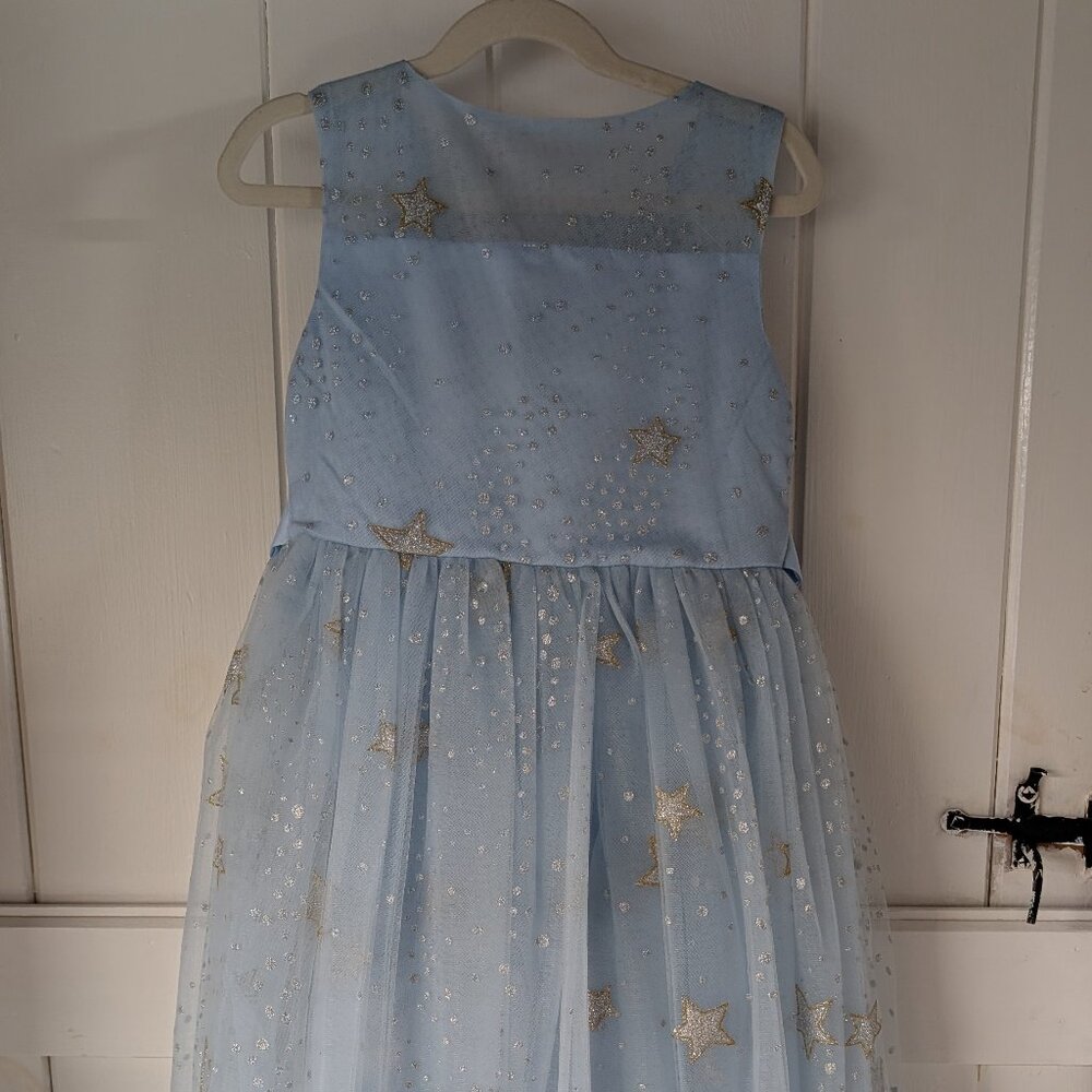 NWT - Trish Scully Child Antoinette Gown - Sz 7 - Light Blue - For Your Princess